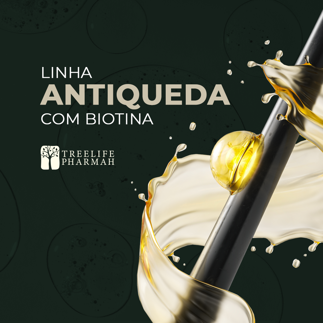 Linha antiqueda com biotina