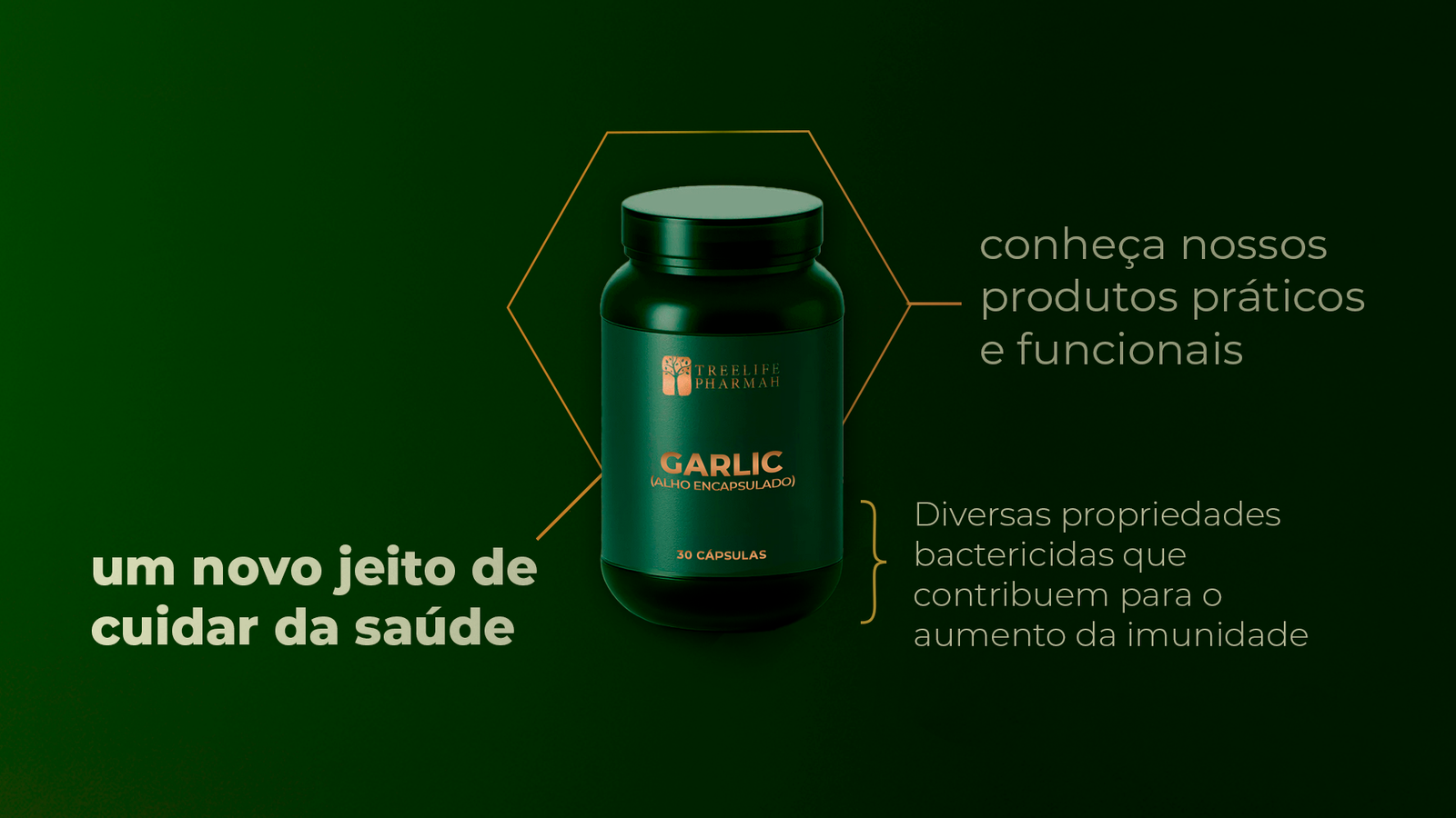 Garlic Alho Encapsulado